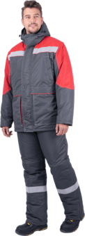 Костюм ЕНИСЕЙ зимний, 100% ПЭ, 120 г/м² (Куртка и полукомбинезон)